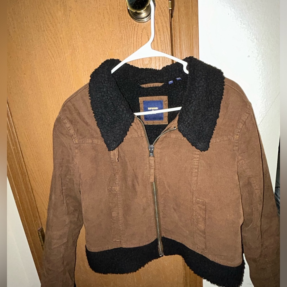 super dry cropped jacket